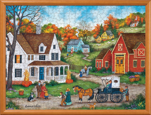 Masterpieces 550 Piece Jigsaw Puzzle for Adults and Family - Dinner At Grandmas - 18"x24"