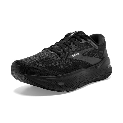 Brooks Womenâ€™s Ghost Max Cushion Neutral Running & Walking Shoe - Black/Black/Ebony - 7.5 X-Wide