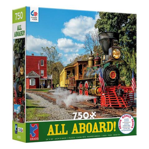 Ceaco - All Aboard - Steam Engine 17-750 Piece Jigsaw Puzzle