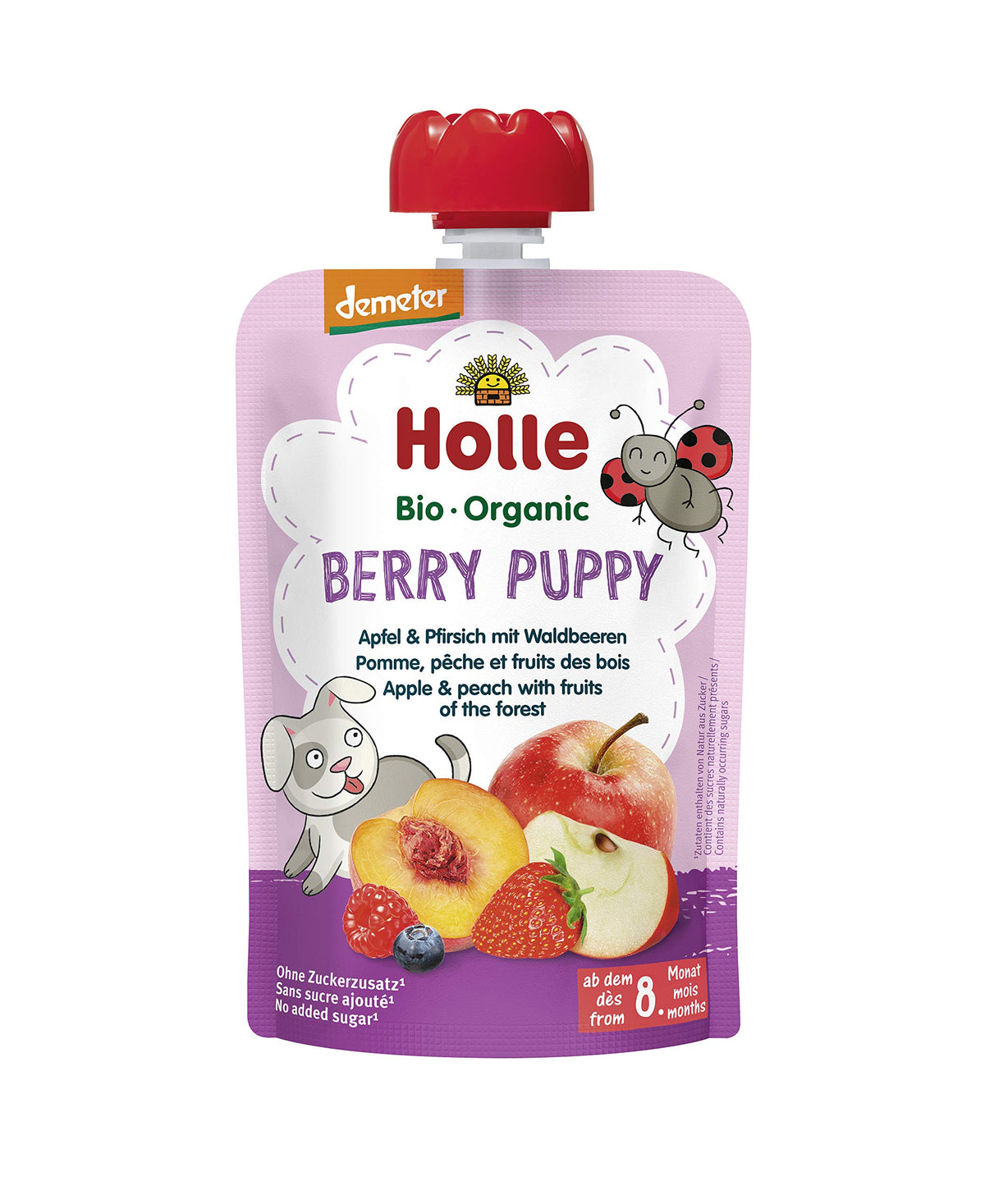 Holle Gourde Pouchy Pomme PÃƒÆ’Ã†â€™Ãƒâ€ Ã¢â‚¬â„¢ÃƒÆ’Ã¢â‚¬Â ÃƒÂ¢Ã¢â€šÂ¬Ã¢â€žÂ¢ÃƒÆ’Ã†â€™ÃƒÂ¢Ã¢â€šÂ¬Ã…Â¡ÃƒÆ’Ã¢â‚¬Å¡Ãƒâ€šÃ‚Âªche Fruits des Bois Bio +8m 100g