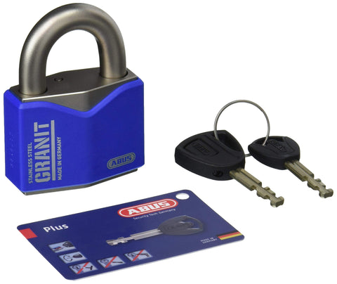 ABUS 37St/55 Granit Stainless Steel Padlock, 81385