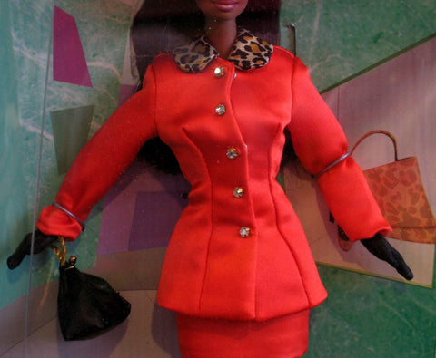 Mattel Tangerine Twist Barbie AA Doll - Collector Edition Fashion Savvy Collection by Kitty Black Perkins (1997)