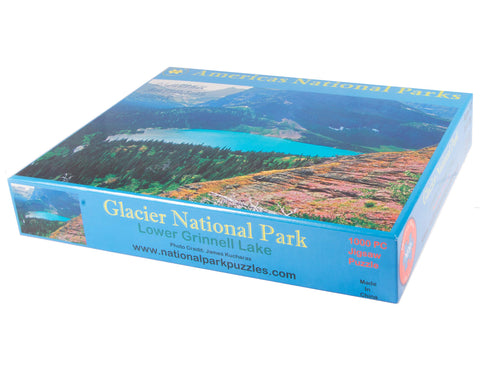 Glacier National Park Lower Grinnell Lake 1000 piece puzzles for Adults