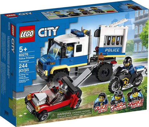 LEGO City Police Prisoner Transport 60276 Building Kit; Cool Police Toy for Kids, New 2021 (244 Pieces)