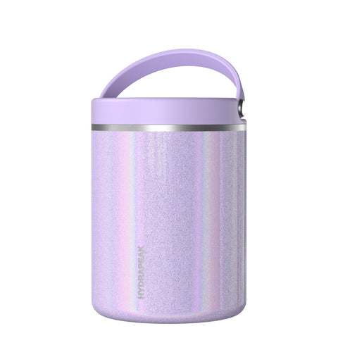 Hydrapeak Enchanted 32oz Vacuum Insulated Thermos Stainless Steel Food Jar | Thermos for Hot Food and Cold Food, Wide Mouth Leak-Proof Soup Thermos for Adults (Lavender)