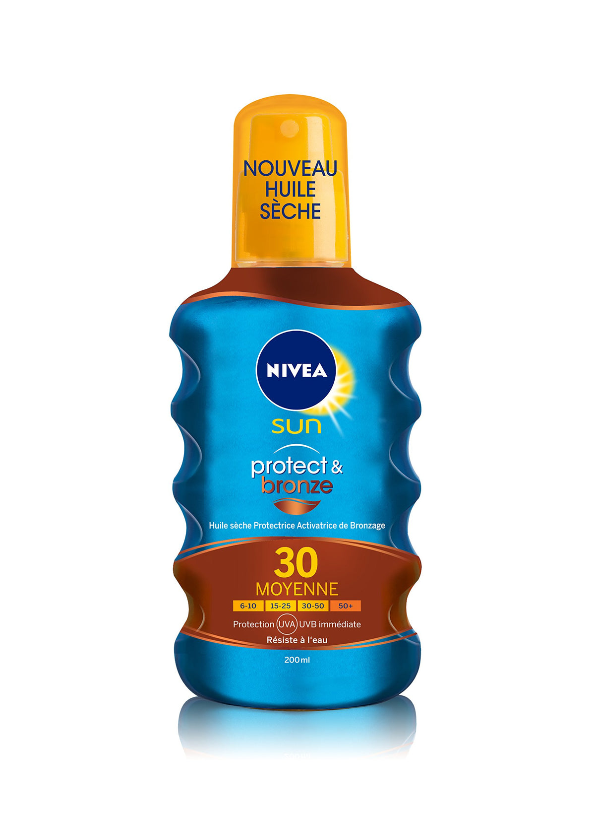 Nivea Sun Tanning Activator Dry Oil Protect and Bronze SPF 30 200 ml