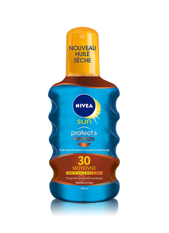 Nivea Sun Tanning Activator Dry Oil Protect and Bronze SPF 30 200 ml