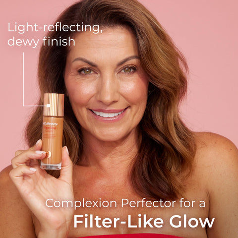 MCoBeauty Flawless Glow Luminous Skin Filter, 4 Medium, Healthy Glow with Natural Radiance, Vegan, Cruelty Free Cosmetics