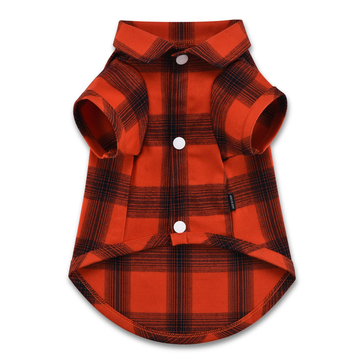 Koneseve Dog Shirt Plaid Dog Clothes for Small Dogs Boy Girl Cat Clothes Soft Puppy Outfit Adorable Pet T-Shirts Kitten Grid Costume Apparel Thanksgiving Christmas Clothing ( Red#1; 2XL )