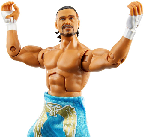 WWE Angel Garza Elite Collection Action Figure, 6-in/15.24-cm Posable Collectible Gift for WWE Fans Ages 8 Years Old & Up