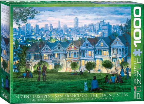 EuroGraphics San Francisco The Seven Sisters by Eugene Lushpin 1000-Piece Puzzle