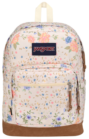 JanSport Right Pack Backpack - Durable Daypack with Padded 15" Laptop Sleeve, Spacious Main Compartment & Integrated Water Bottle Pocket - Garden Patch