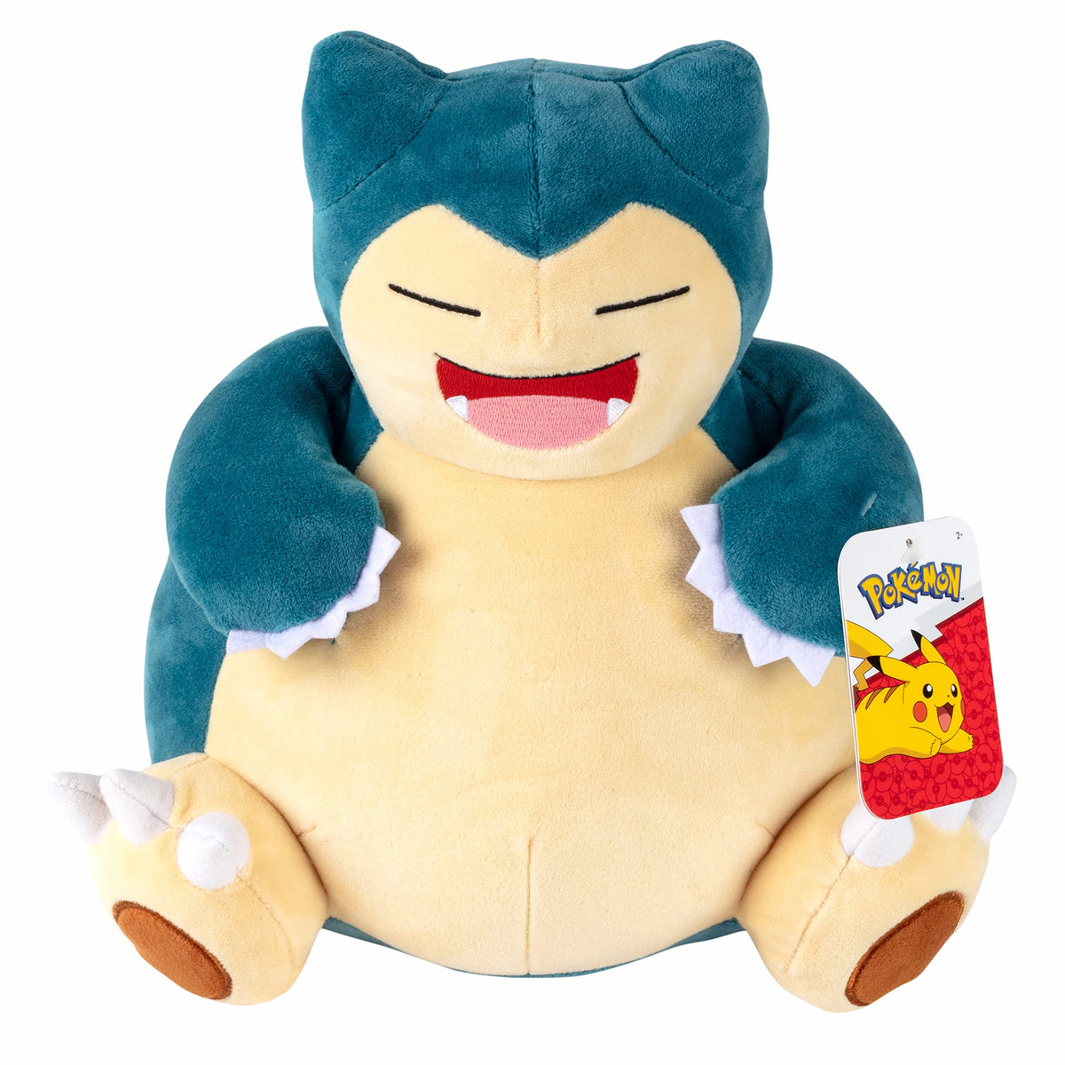 PokÃƒÆ’Ã†â€™Ãƒâ€ Ã¢â‚¬â„¢ÃƒÆ’Ã¢â‚¬Å¡Ãƒâ€šÃ‚Â©mon 12" Large Snorlax Plush - Officially Licensed - Generation One - Quality Soft Stuffed Animal Toy - Add Snorlax to Your Collection - Great Gift for Kids, Boys, Girls & Fans of Pokemon