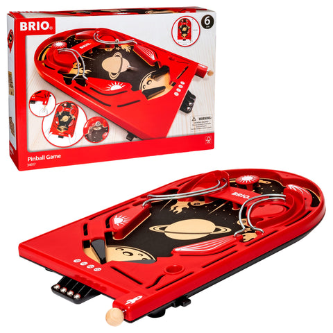 BRIO Pinball Machine - Kids Games for Age 6 Years Up - Gifts for Children and Families