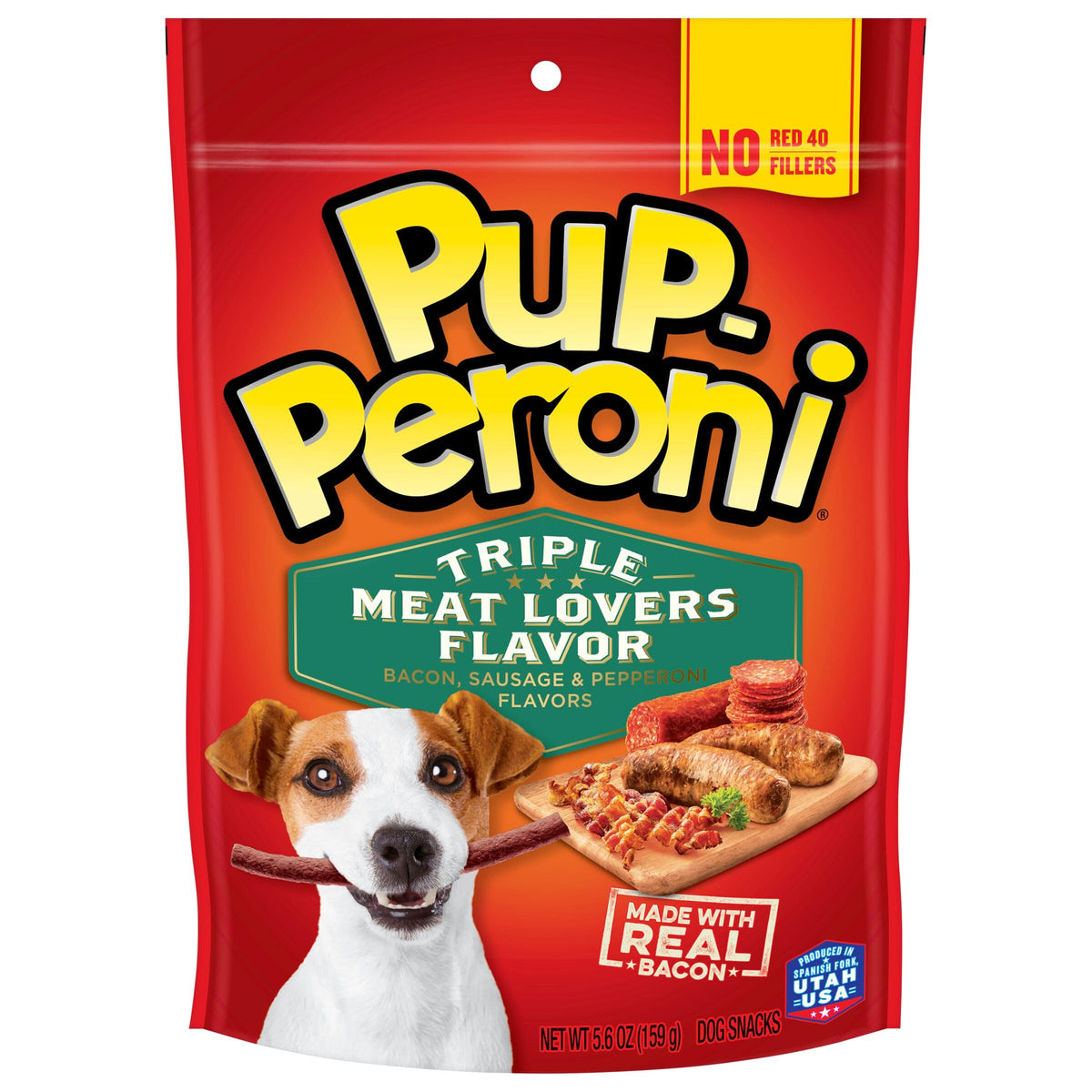 Pup-Peroni Triple Meat Lovers Dog Treats, 5.6 Ounce