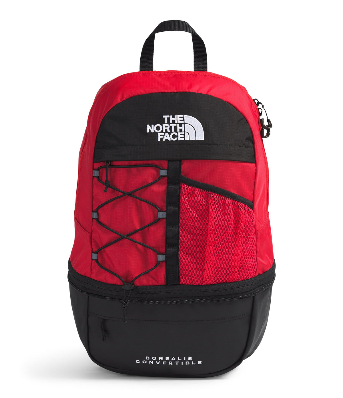 THE NORTH FACE Unisex Borealis Convertible 17.5L Backpack, Tnf Red/Tnf Black