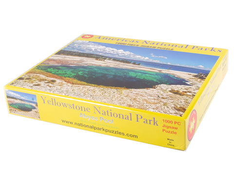 Yellowstone National Park Abyss Pool 1000 piece puzzles for Adults