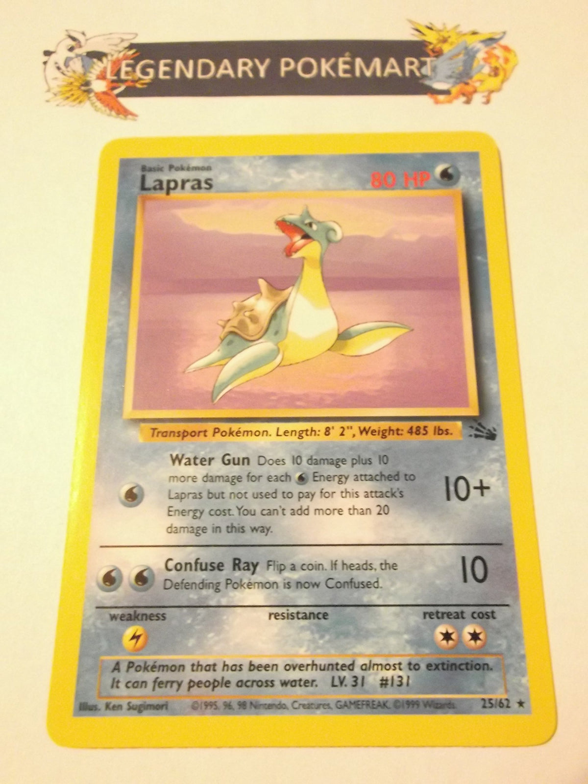 PokÃƒÆ’Ã†â€™Ãƒâ€ Ã¢â‚¬â„¢ÃƒÆ’Ã¢â‚¬Â ÃƒÂ¢Ã¢â€šÂ¬Ã¢â€žÂ¢ÃƒÆ’Ã†â€™ÃƒÂ¢Ã¢â€šÂ¬Ã‚Â ÃƒÆ’Ã‚Â¢ÃƒÂ¢Ã¢â‚¬Å¡Ã‚Â¬ÃƒÂ¢Ã¢â‚¬Å¾Ã‚Â¢ÃƒÆ’Ã†â€™Ãƒâ€ Ã¢â‚¬â„¢ÃƒÆ’Ã‚Â¢ÃƒÂ¢Ã¢â‚¬Å¡Ã‚Â¬Ãƒâ€¦Ã‚Â¡ÃƒÆ’Ã†â€™ÃƒÂ¢Ã¢â€šÂ¬Ã…Â¡ÃƒÆ’Ã¢â‚¬Å¡Ãƒâ€šÃ‚Â©mon Lapras - Fossil - 25 [Toy]