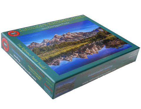 Grand Teton National Park Schwabacher Landing 1000 Piece Puzzle