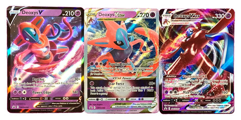 Deoxys V - VSTAR - VMAX - PokÃƒÆ’Ã†â€™Ãƒâ€ Ã¢â‚¬â„¢ÃƒÆ’Ã¢â‚¬Â ÃƒÂ¢Ã¢â€šÂ¬Ã¢â€žÂ¢ÃƒÆ’Ã†â€™ÃƒÂ¢Ã¢â€šÂ¬Ã…Â¡ÃƒÆ’Ã¢â‚¬Å¡Ãƒâ€šÃ‚Â©mon 3 Card Set - SWSH266 SWSH267 SWSH268 English