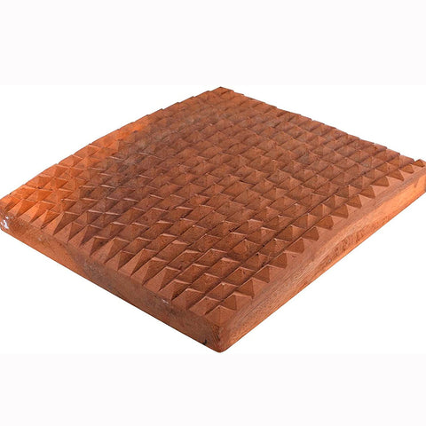 AcuRite Acupressure Power Mat with Magnets Pyramids (Wood)