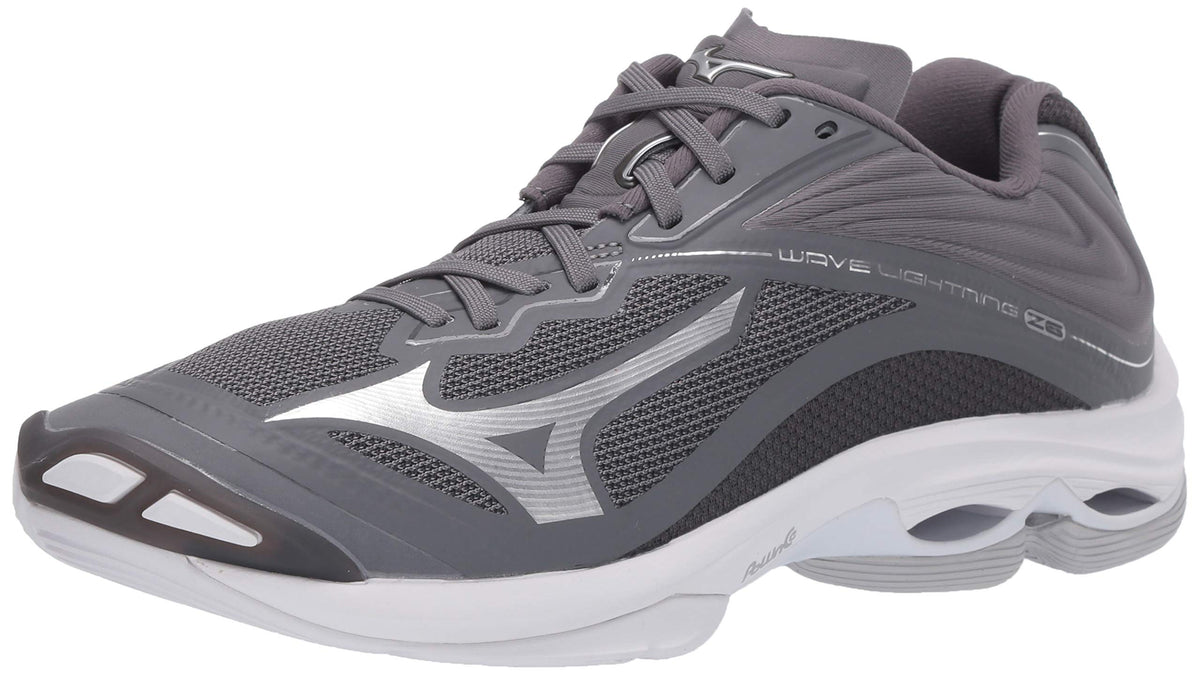 Mizuno Wave Lightning Z6 Womens Volleyball Shoe, Grey, 4.5 UK