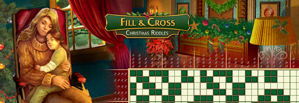 Fill and Cross: Christmas Riddles [Download]