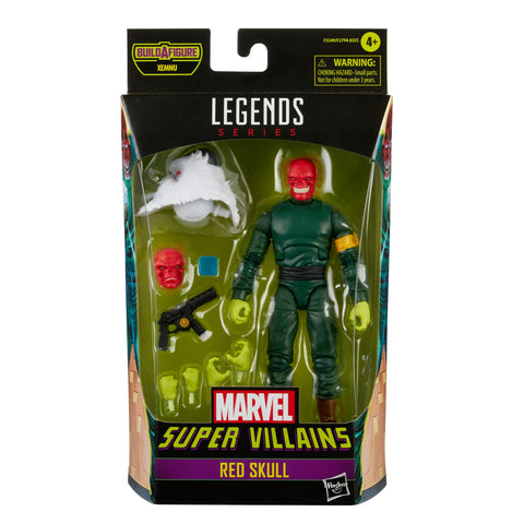 Hasbro Marvel Hasbro Legends Series 6-inch Collectible Action Red Skull Figure and 7 Accessories and 1 Build-a-Figure Part, Premium Design