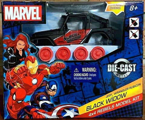 Marvel 4x4 Rebels Model Kit 4.5" Truck Build Kit (Spider-Man)