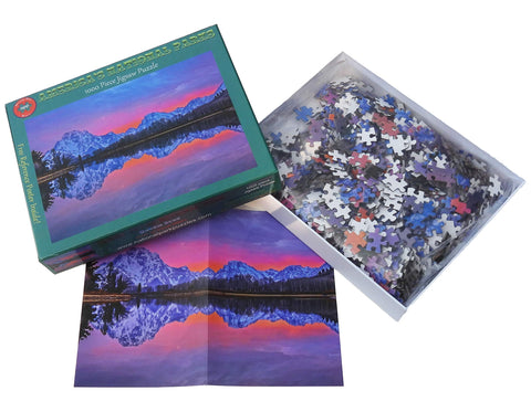 Grand Teton National Park Oxbow Bend 1000 Piece Puzzle