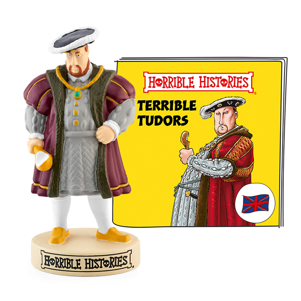 tonies Horrible Histories Terrible Tudors Audio Character - Horrible Histories Audiobooks for Children