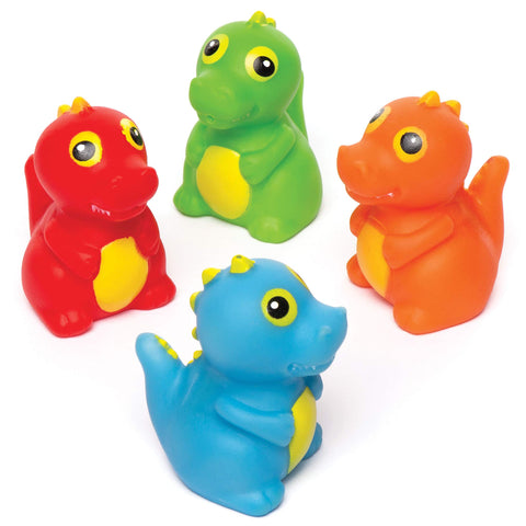 Baker Ross AW518 Dinosaur Duck Water Squirters (Pack of 4)