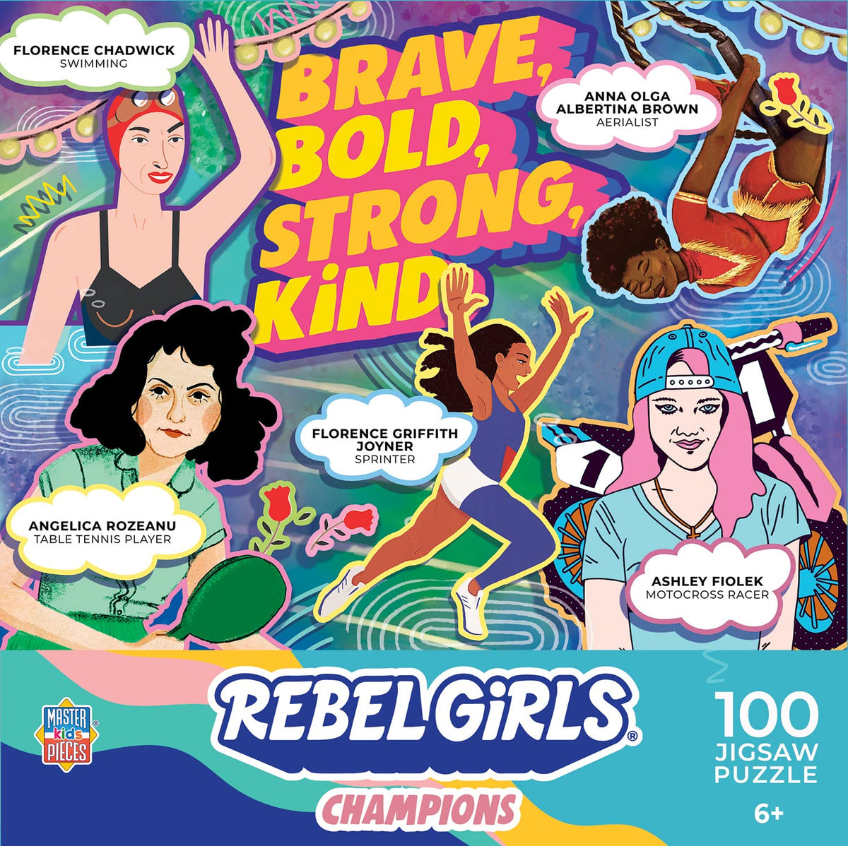 Rebel Girls - Champions 100pc Puzzle