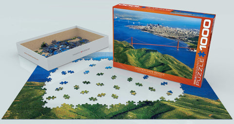 EuroGraphics Golden Gate Bridge, California Puzzle (1000-Piece) (6000-0548)