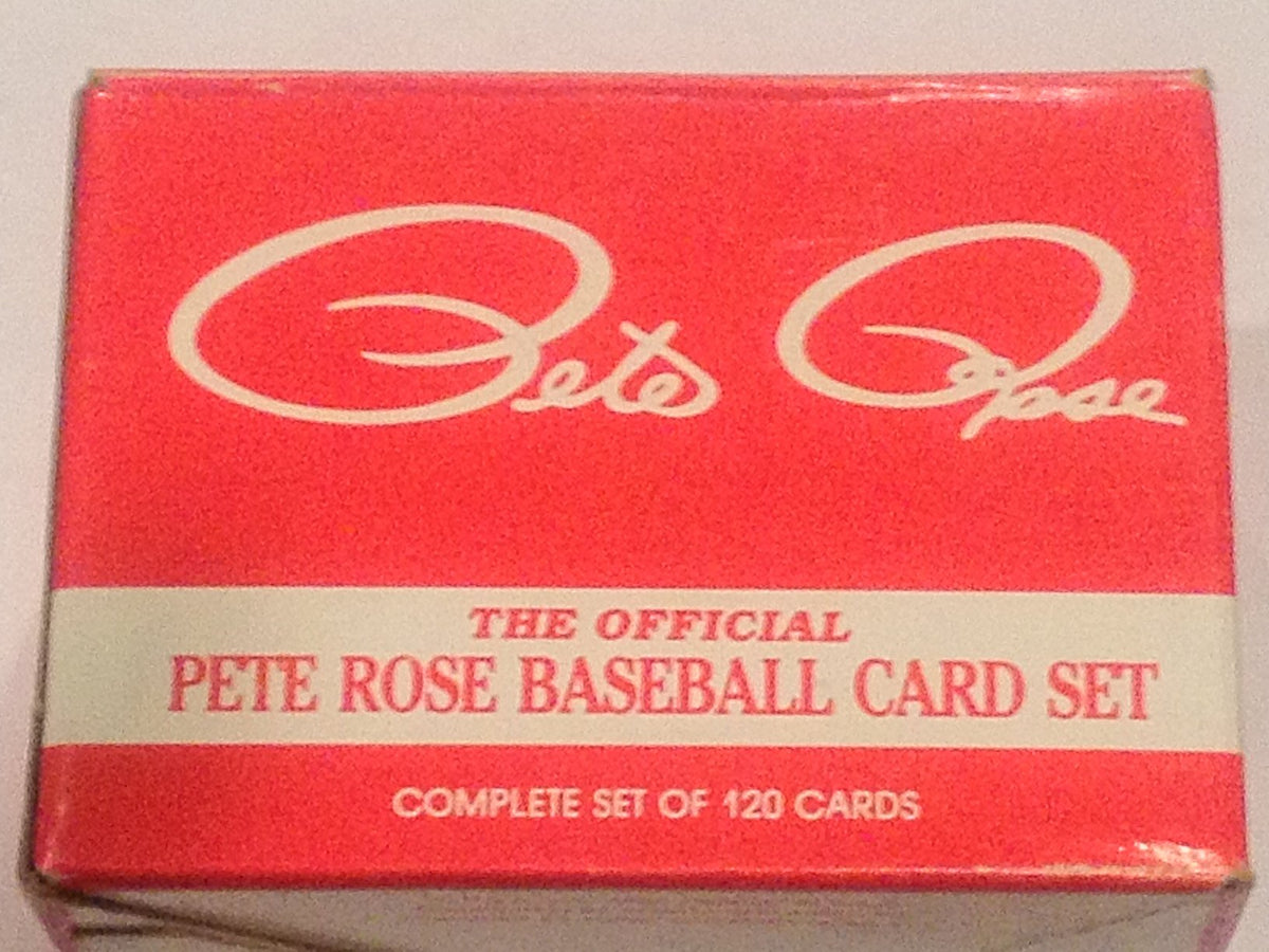 Pete Rose 1985 120 Baseball Card Set