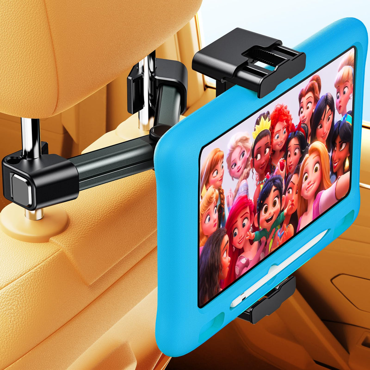 TAZENI Tablet iPad Holder for Car Mount Backseat Headrest Fit Thick Case Fit iPad Tablet Car Holder Mount - Car Fit iPad Tablet Holder Back Seat Car Travel Road Trip Essentials Kids 4-12.9ÃƒÂ¢Ã¢â€šÂ¬Ã‹Å“ÃƒÂ¢Ã¢â€šÂ¬Ã¢â€žÂ¢ Devices