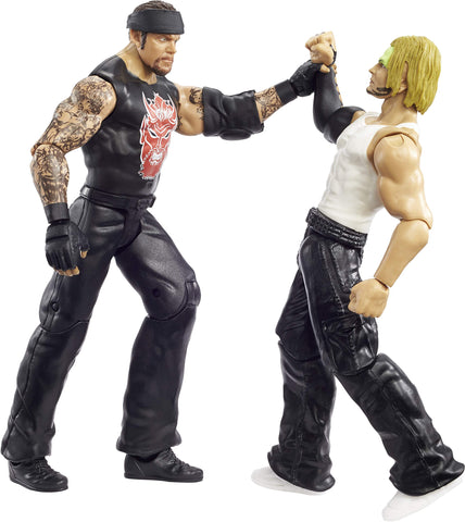 WWE Undertaker vs Jeff Hardy Championship Showdown 2 Pack 66 in Action Figures Monday Night RAW Battle Pack for Ages 6 Years Old and Up