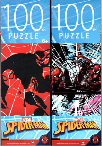 Marvel Spider - Man - 100 Piece Jigsaw Puzzle (Set of 2) - v6