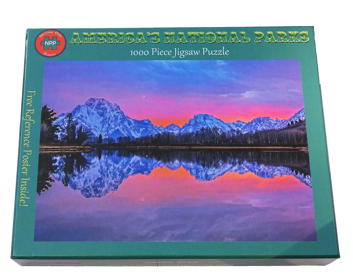 Grand Teton National Park Oxbow Bend 1000 Piece Puzzle