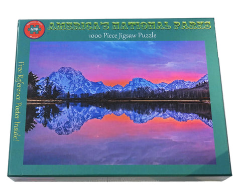 Grand Teton National Park Oxbow Bend 1000 Piece Puzzle