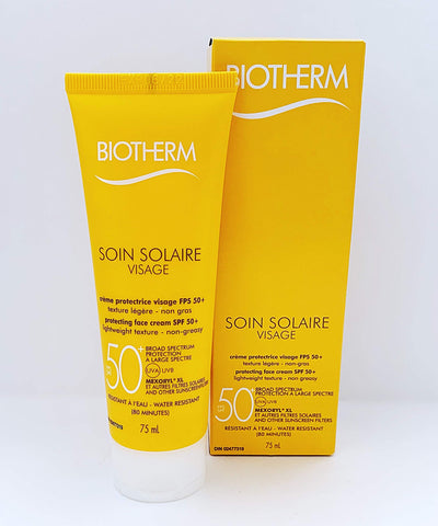 BIOTHERM SOIN SOLAIRE VISAGE PROTECTING FACE CREAM SPF 50+