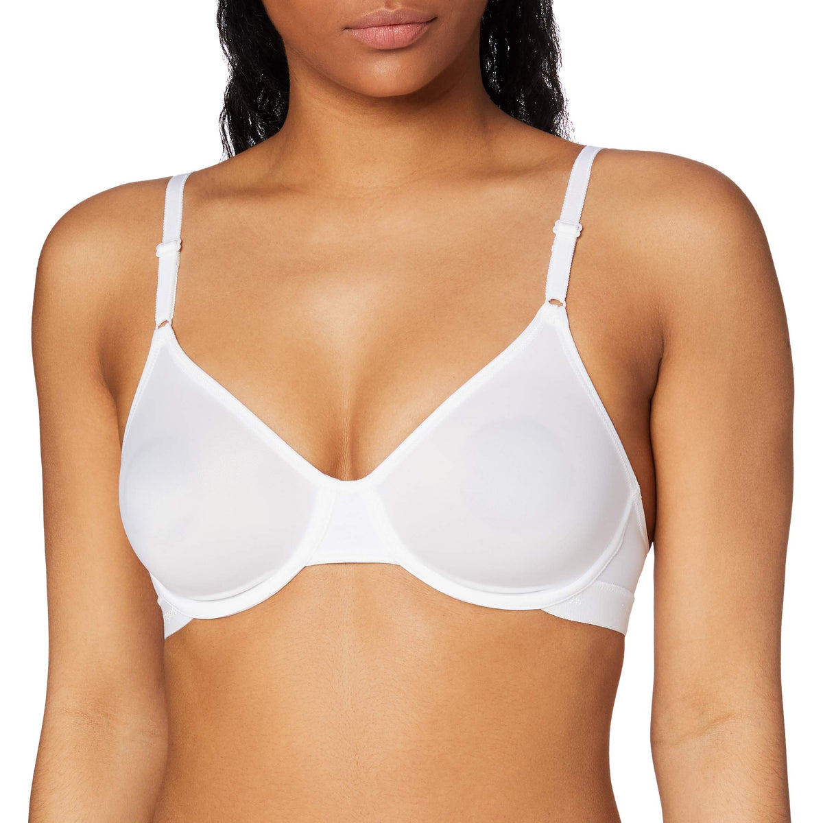 Triumph Womens Micro Fun Non-padded Wired Bra, White, 38B UK