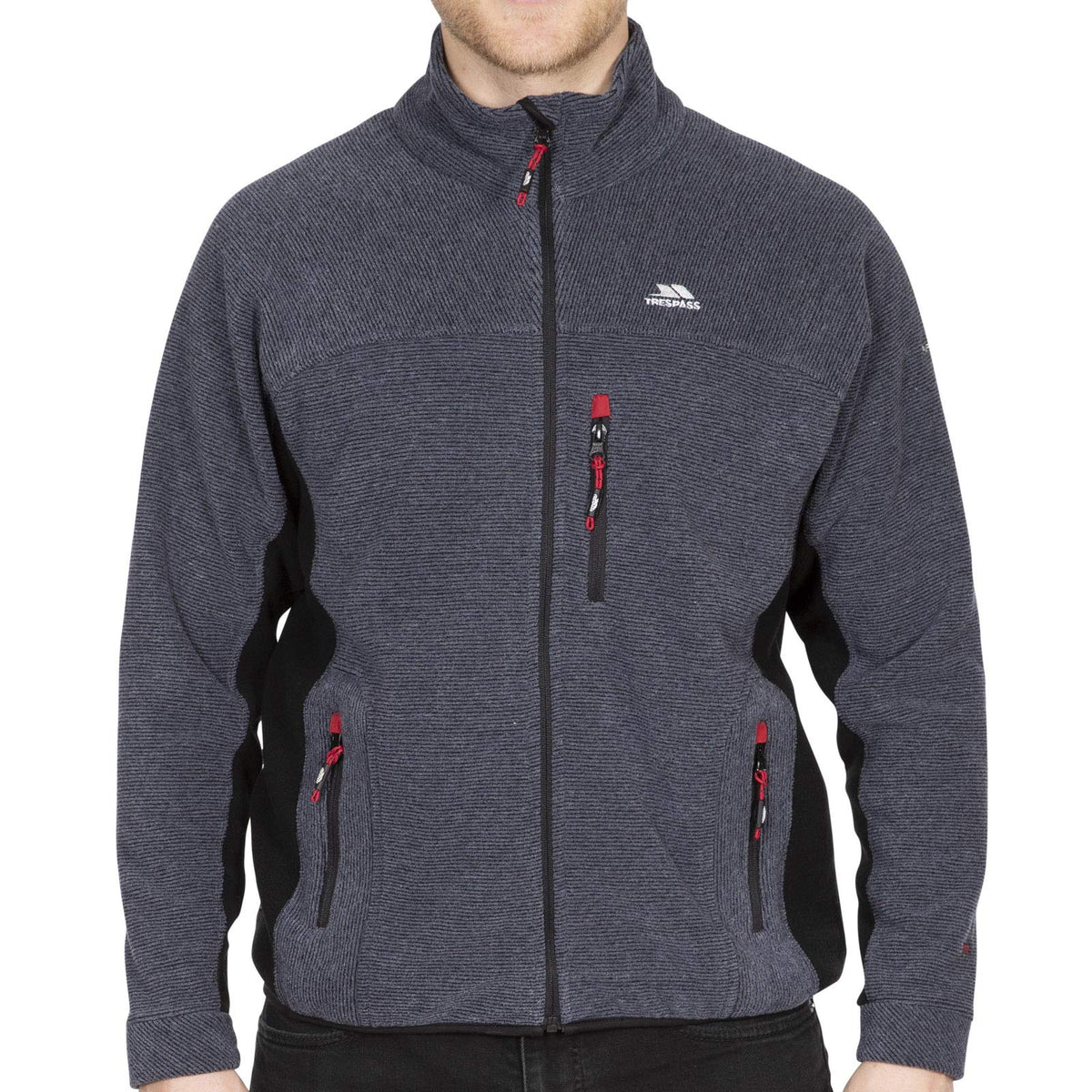 Trespass Mens Fleece Jacket with Full Zip Walking Casual Jynx