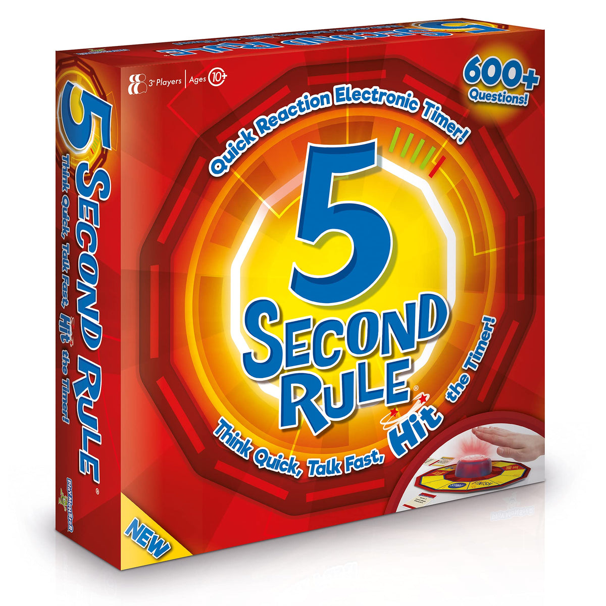 PlayMonster 5 Second Rule Electronic Family Board Game