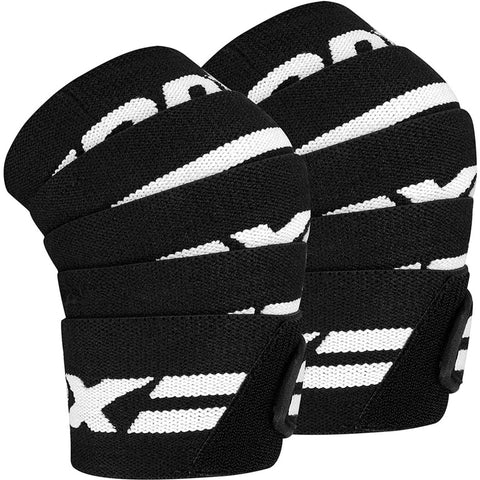 RDX Knee Wraps Pair Weightlifting, IPL USPA Approved, 78ÃƒÆ’Ã†â€™Ãƒâ€šÃ‚Â¢ÃƒÆ’Ã‚Â¢ÃƒÂ¢Ã¢â€šÂ¬Ã…Â¡Ãƒâ€šÃ‚Â¬ÃƒÆ’Ã¢â‚¬Å¡Ãƒâ€šÃ‚Â Elasticated Straps for Gym Workout Fitness Squats Powerlifting,Men Women Training, Squatting Leg Press