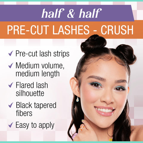 Ardell Winks Half & Half Pre-Cut Lashes Crush