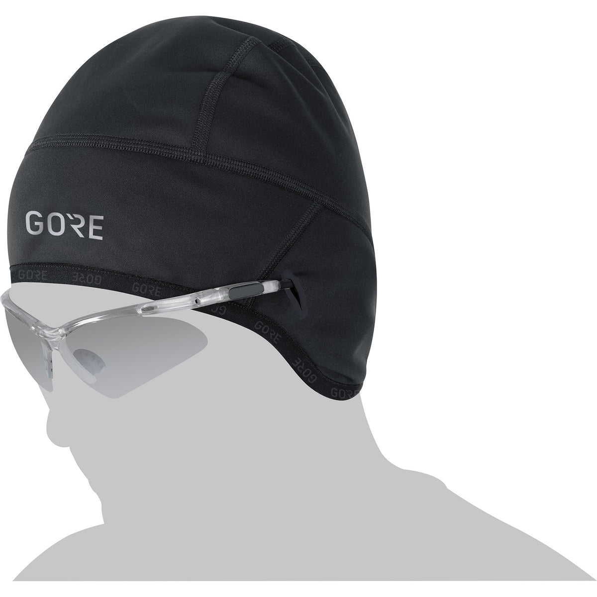 GOREWEAR M GOREÂ® WINDSTOPPERÂ® Thermo Beanie, Black, 60-64