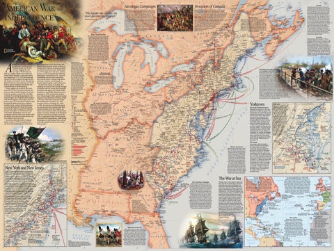 New York Puzzle Company - National Geographic American Revolution - 1000 Piece Jigsaw Puzzle