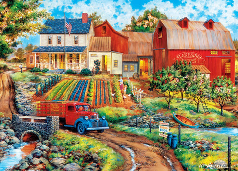 Masterpieces 1000 Piece Jigsaw Puzzle for Adults, Family, Or Kids - Grandma's Garden - 19.25"x26.75"