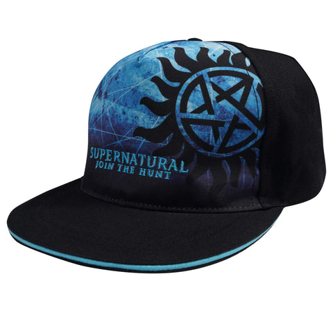 Supernatural Anti-Possession Symbol Baseball Cap, Adults, One Size, Navy, Official Merchandise